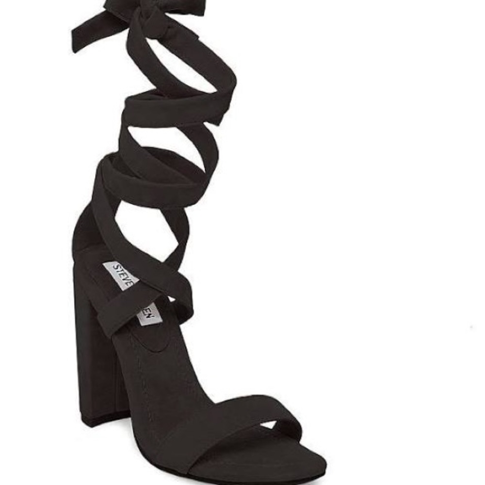 Steve Madden cosmic wrap round heels